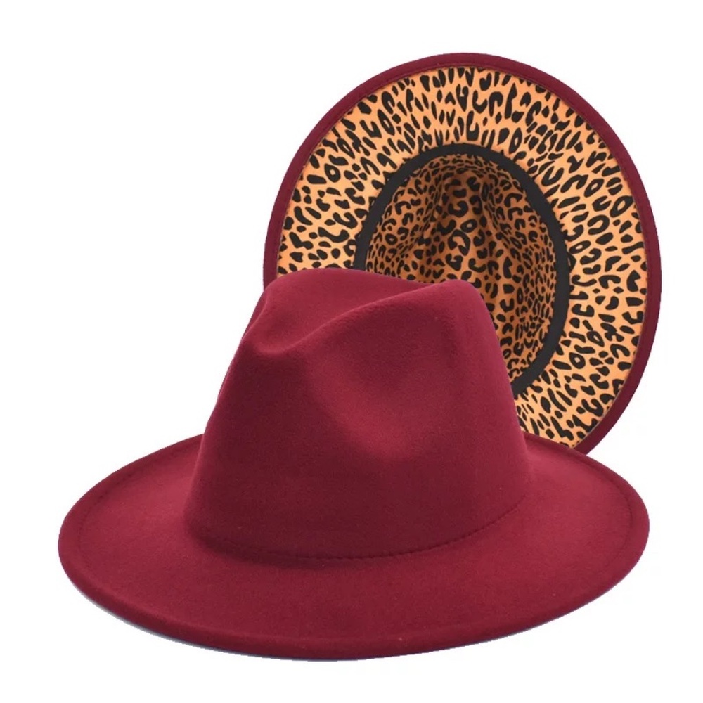 Leopard Fedora Hats - Picture 9 of 13